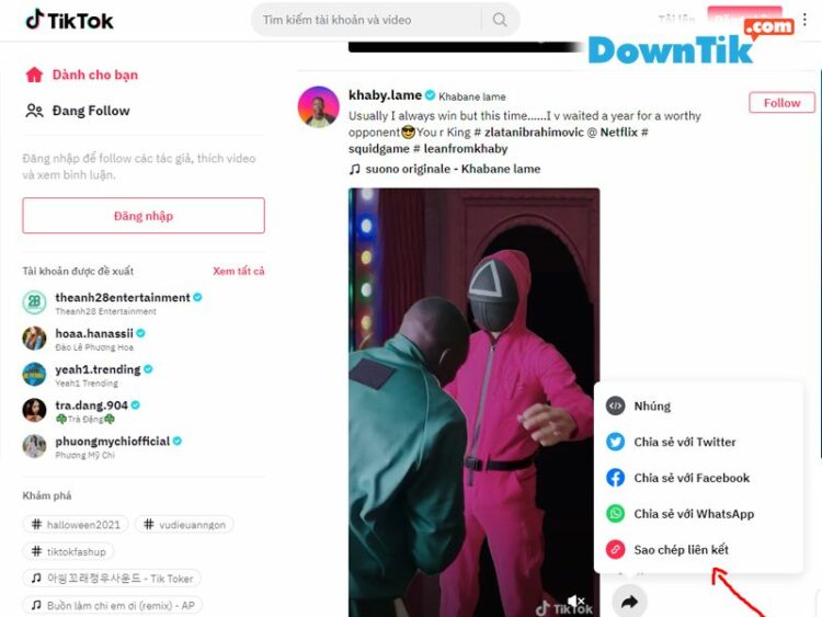 tải video TikTok tại DownTik.com